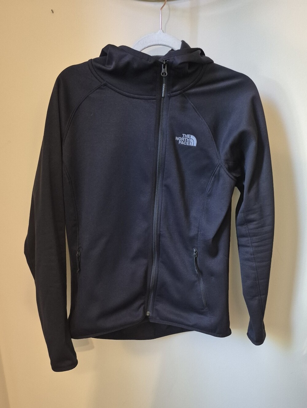 The North Face Women's Arcata Asymmetrical Full-Zip Hoodie Black Size Medium